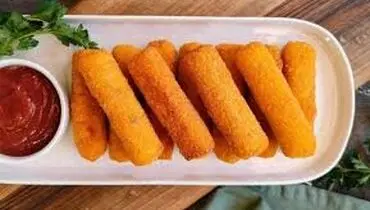 طرز تهیه کراکت مرغ با پنیر و سیب زمینی، فینگر فود ساده و خوشمزه 
