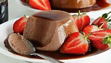 روش تهیه دسر شکلاتی خوش طعم با سه قلم 