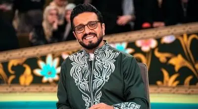 عکسی جالب از خواهر حسنین حلو، داور برنامه محفل