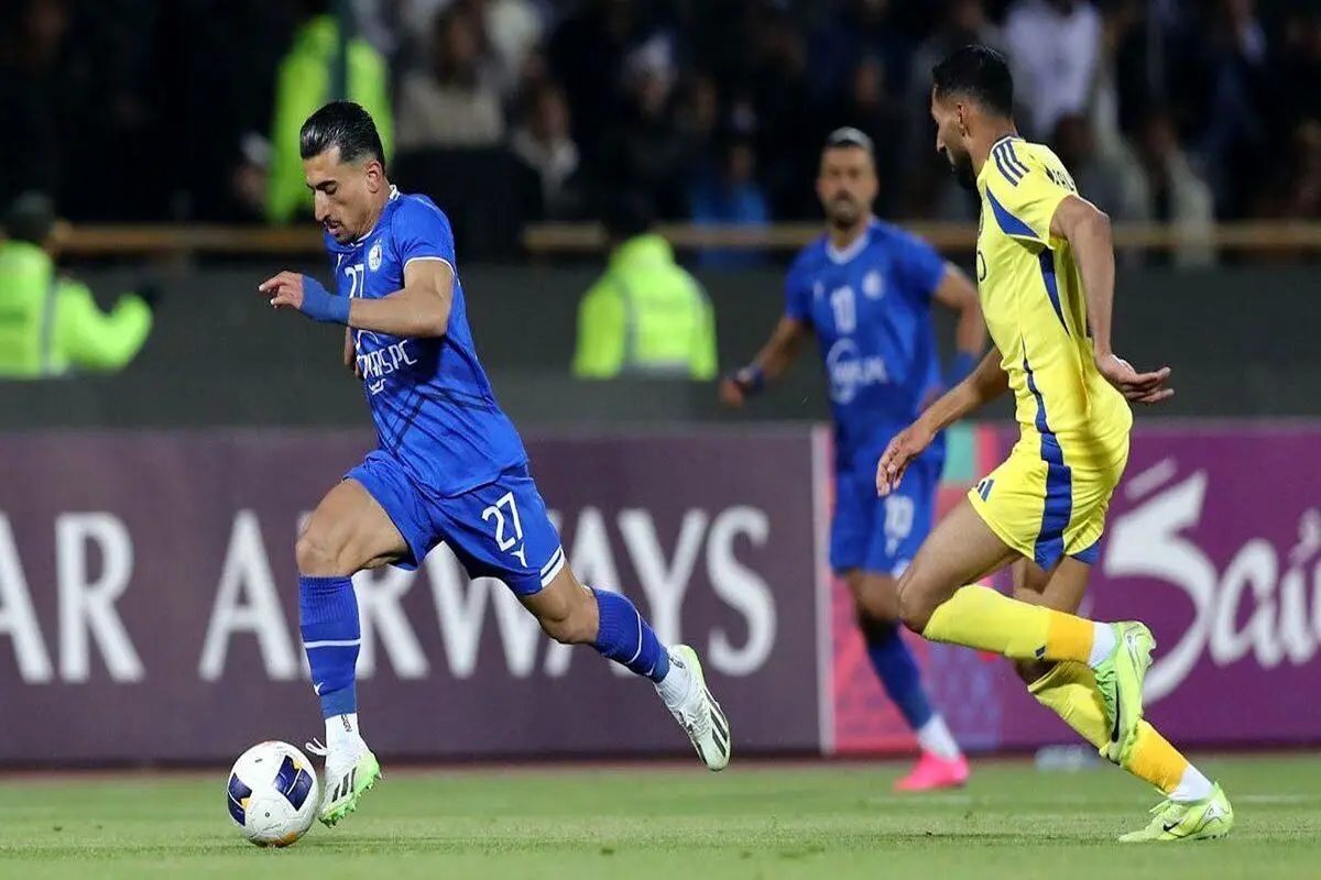 خلاصه بازی استقلال ایران 0 - النصر عربستان 0 + فیلم