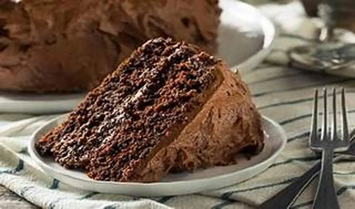 طرز تهیه خوشمزهترین کیک شکلاتی یخچالی پراگ با بیسکوییت و کره + فیلم / متفاوت ترین روش تهیه کیک شکلاتی پراگ
