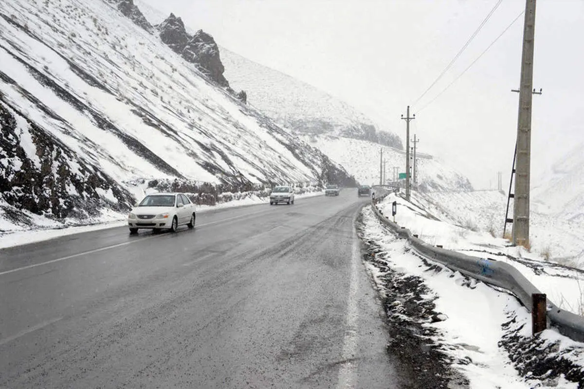 بارش سنگین برف و باران در ۱۶ استان