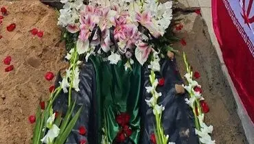 پیکر  آیت ‌الله آل هاشم به خاک سپرده شد