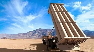  سامانه پدافندی ضدبالستیک THAAD در عربستان + عکس 