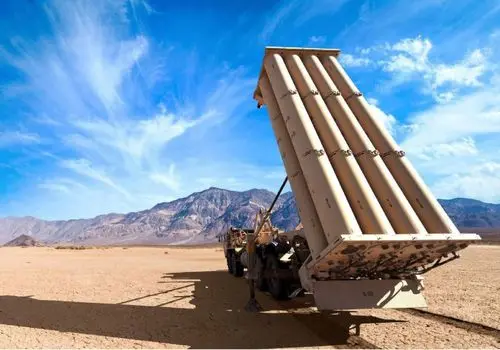  سامانه پدافندی ضدبالستیک THAAD در عربستان + عکس 