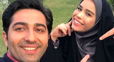 علی سخنگو و همسرش؛ قابی عاشقانه از بازیگر «دلدادگان»!