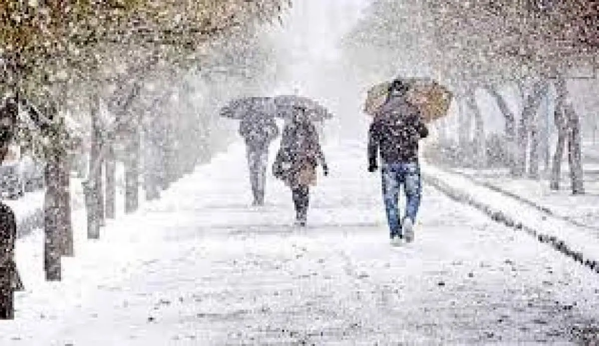 آغاز بارش برف و باران در 19 استان کشور