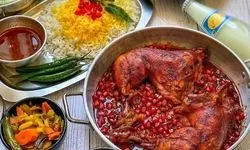 طرز تهیه مرغ ناردونی یا خورش ناردون ویژه شب یلدا + فیلم