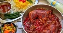 طرز تهیه مرغ ناردونی یا خورش ناردون ویژه شب یلدا + فیلم