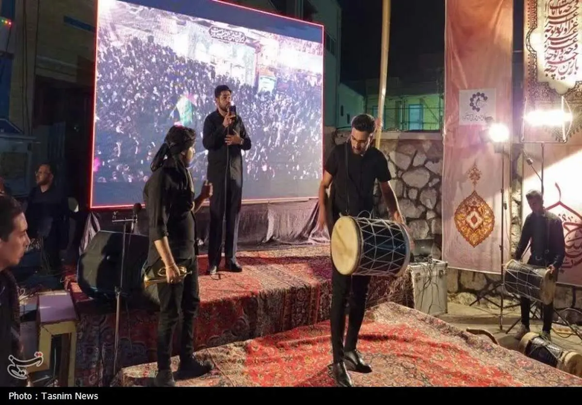  مراسم شام غریبان در بام ایران 
