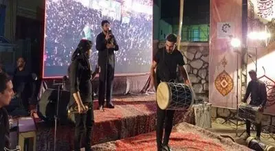  مراسم شام غریبان در بام ایران 
