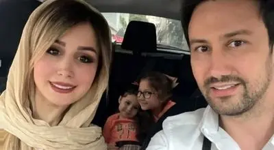 عکس جدید شاهرخ استخری و دخترانش؛ پناه و نبات چقدر بزرگ شده‌اند؟