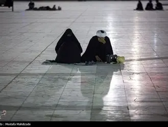  مراسم احیای شب عاشورا در مسجد جمکران 