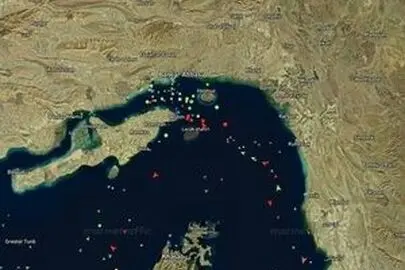 کشتی حامل گاز مایع در تنگه هرمز دچار حادثه شد