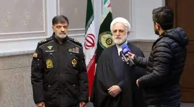 محسنی اژه‌ای در جمع فرماندهان فراجا + تصاویر