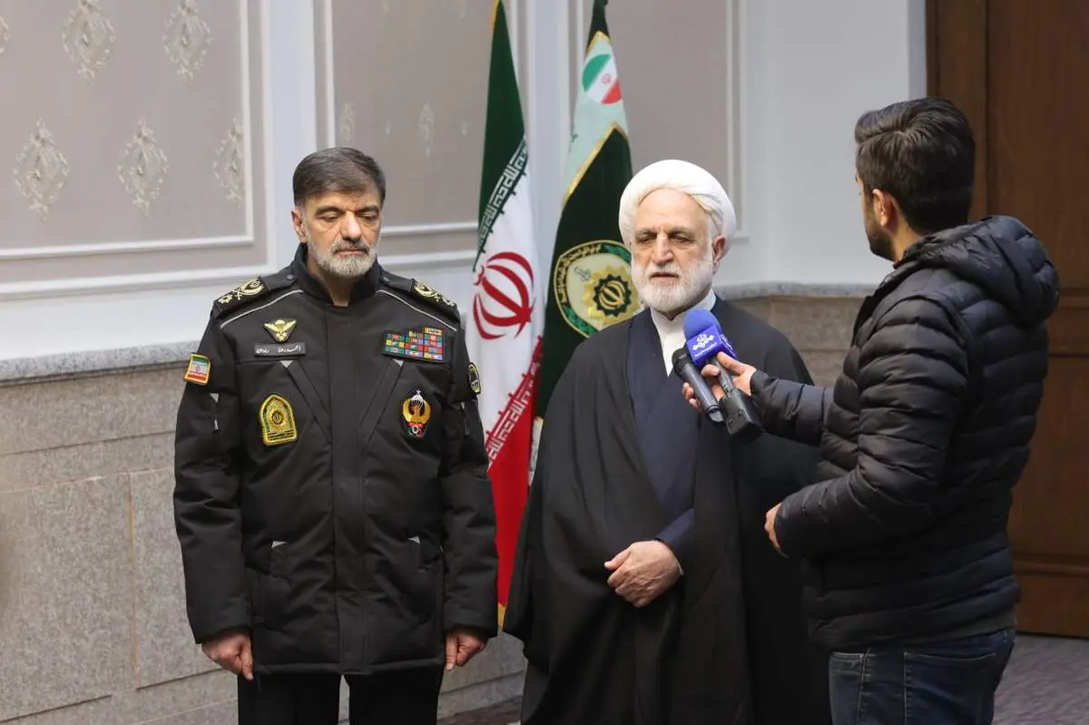 محسنی اژه‌ای در جمع فرماندهان فراجا + تصاویر