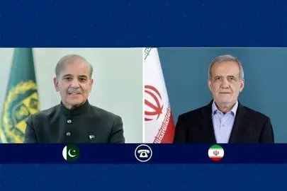 گفت‌وگوی تلفنی پزشکیان و شهباز شریف