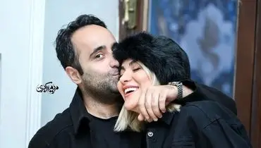 تصاویر عاشقانه ریحانه رضی، حوری سریال تاسیان و شوهرش کوروش شاهونه+عکس