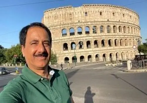 گزارشگر ایرانی در جشن دختران و پسران ایتالیایی