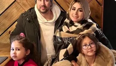 عکس داغ و تازه شاهرخ استخری و خانواده‌اش در یک کافه