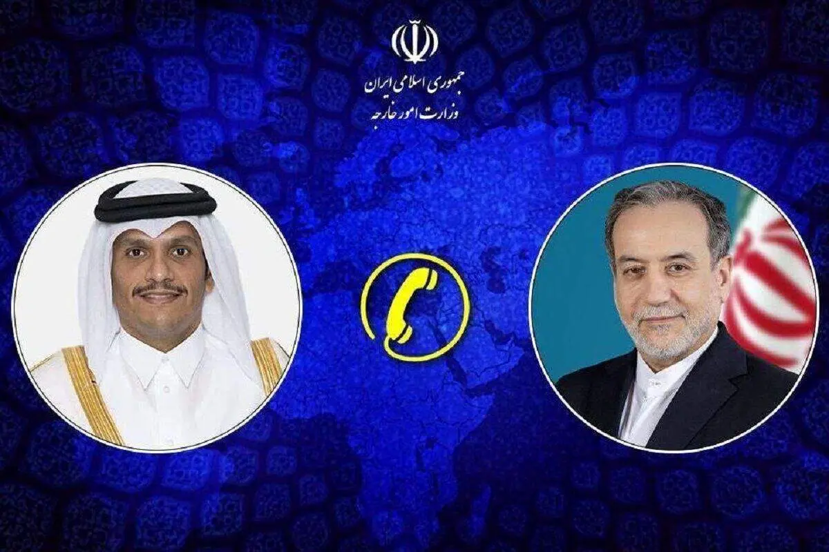 رایزنی تلفنی وزیر خارجه قطر با عراقچی