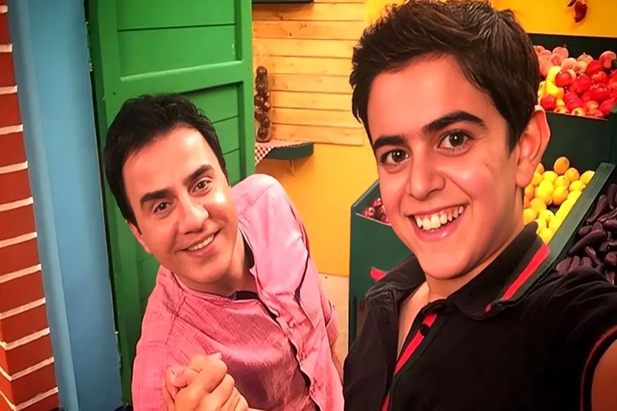 واکنش امیر محمد به تولد عمو پورنگ + عکس