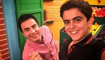 واکنش امیر محمد به تولد عمو پورنگ + عکس