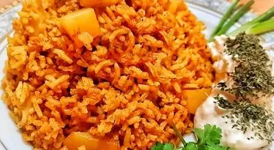طرز تهیه استامبولی پلو مجلسی (غذای کلاسیک ایرانی با طعم گوجه)