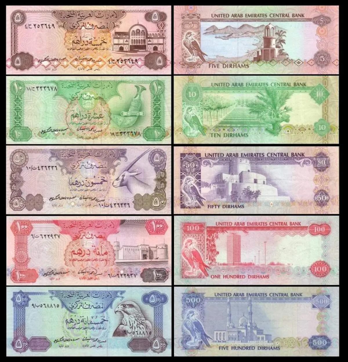 قیمت درهم امروز سه شنبه 11 آذر/ کاهش نرخ + جدول

