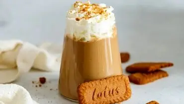 طرز تهیه میلک‌شیک لوتوس کاراملی بی‌نظیر
