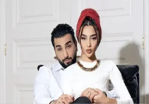 جدیدترین عکس عاشقانه از حسین تهی و همسرش