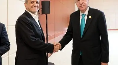 پزشکیان و اردوغان دیدار کردند