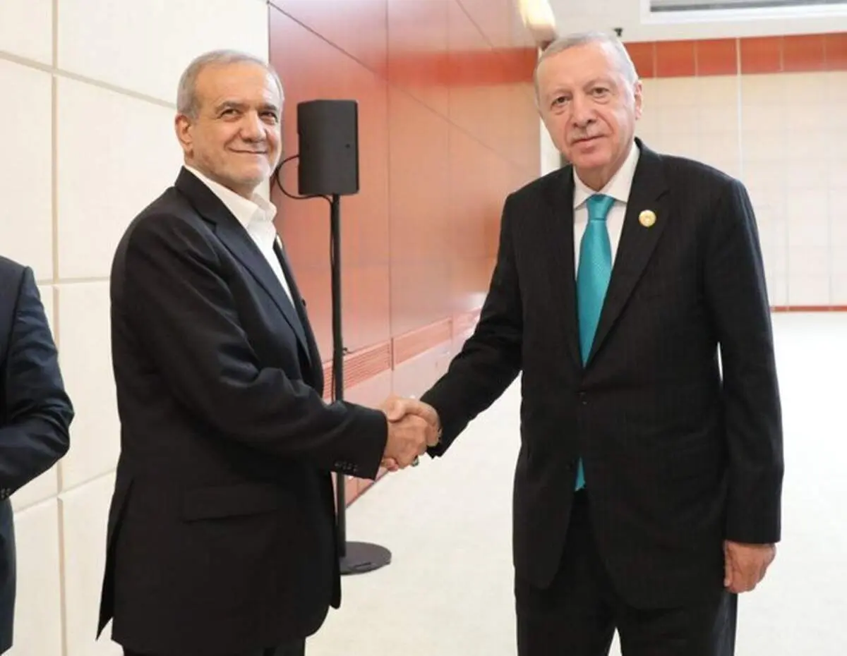 پزشکیان و اردوغان دیدار کردند