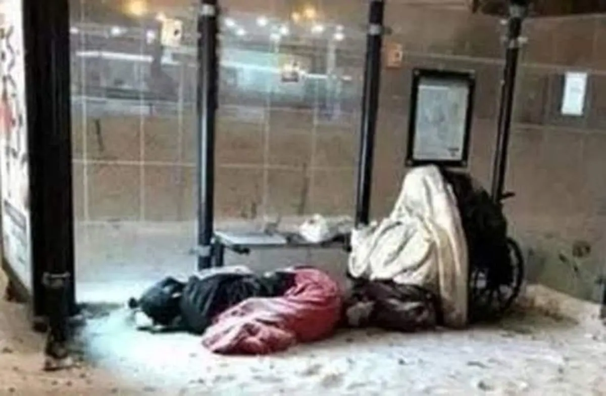 کشف جسد یخ زده زن جوان درایستگاه بی آر تی