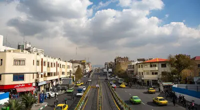 عکس زیر خاکی از فرمانیه تهران در حدود ۹۰ سال قبل