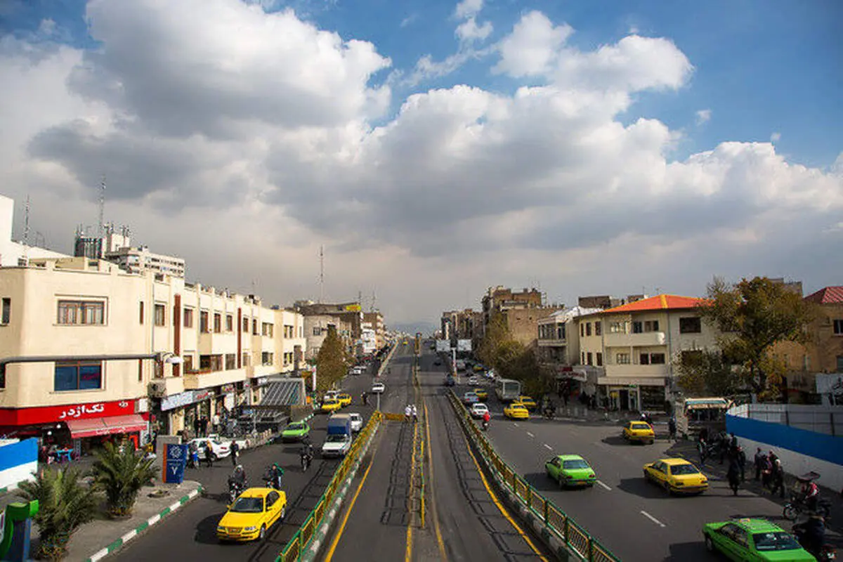 عکس زیر خاکی از فرمانیه تهران در حدود ۹۰ سال قبل
