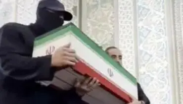 هویت فرد مرموز روز تشییع رهبر انقلاب مشخص شد+عکس و فیلم