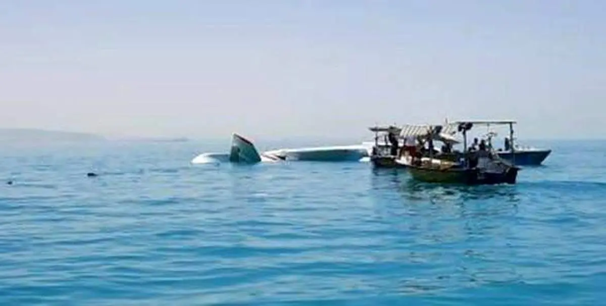 سقوط هواپیما در آسمان قشم؛ بررسی ابعاد حادثه آغاز شد
