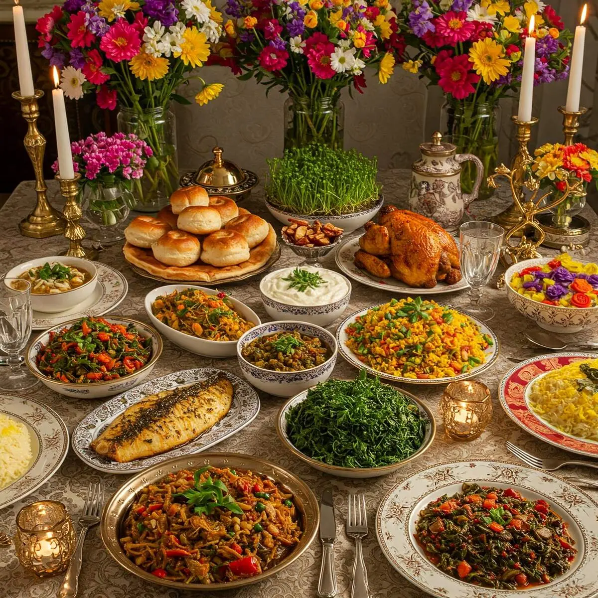 غذاهایی لذیذ برای سفره نوروزی شما در سال 1404