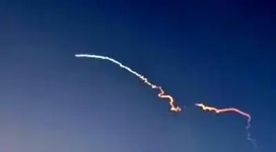 اولین تصویر از حمله ایران به فرودگاه کویت