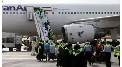 اولین پرواز مستقیم حجاج به کشورمان پس از آتش‌بس