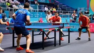 بازی‌های کشورهای اسلامی| تیم تنیس روی میز مردان نایب قهرمان شد 