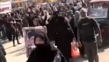 اعتراض پس از حذف تصویر رهبر انقلاب توسط پلیس هند/ویدیو