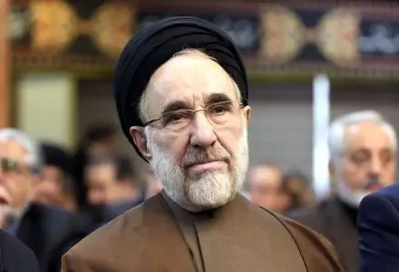 سید محمد خاتمی در افتتاحیه فیلم زیبا صدایم کن/ویدیو