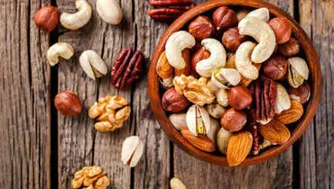 معجزه یک مشت آجیل برای بدن