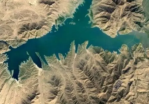 یک رودخانه پر آب شمال کشور خشک شد


