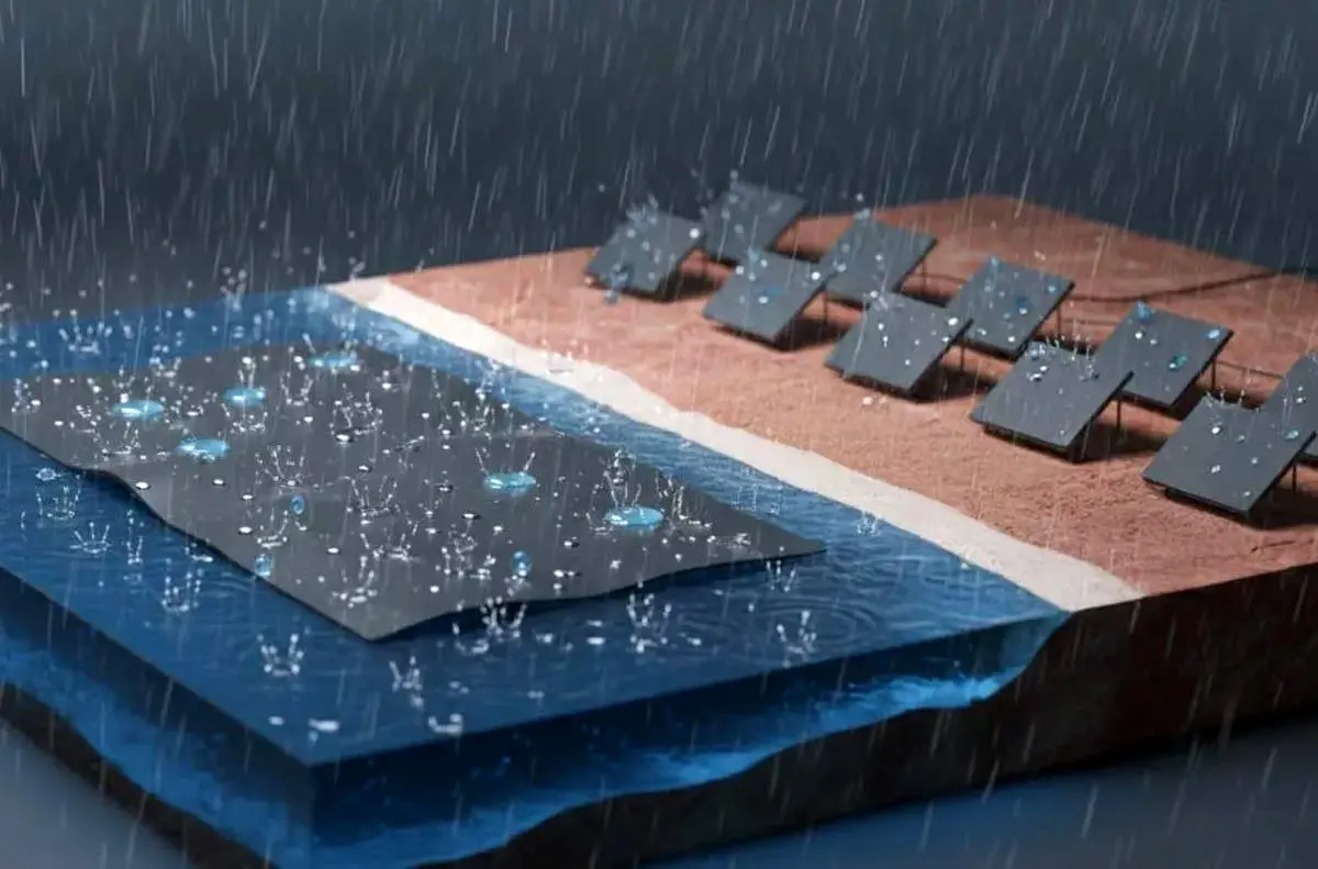 وقتی باران برق تولید می‌کند؛ اختراع جدید دانشمندان چینی