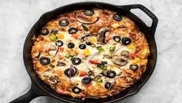 طرز تهیه پیتزا خوش طعم با نان سنگک
