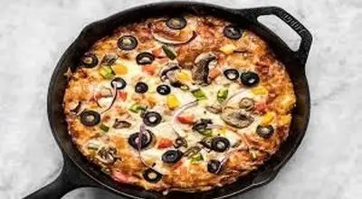 طرز تهیه پیتزا خوش طعم با نان سنگک
