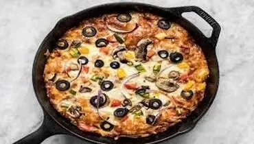 طرز تهیه پیتزا خوش طعم با نان سنگک
